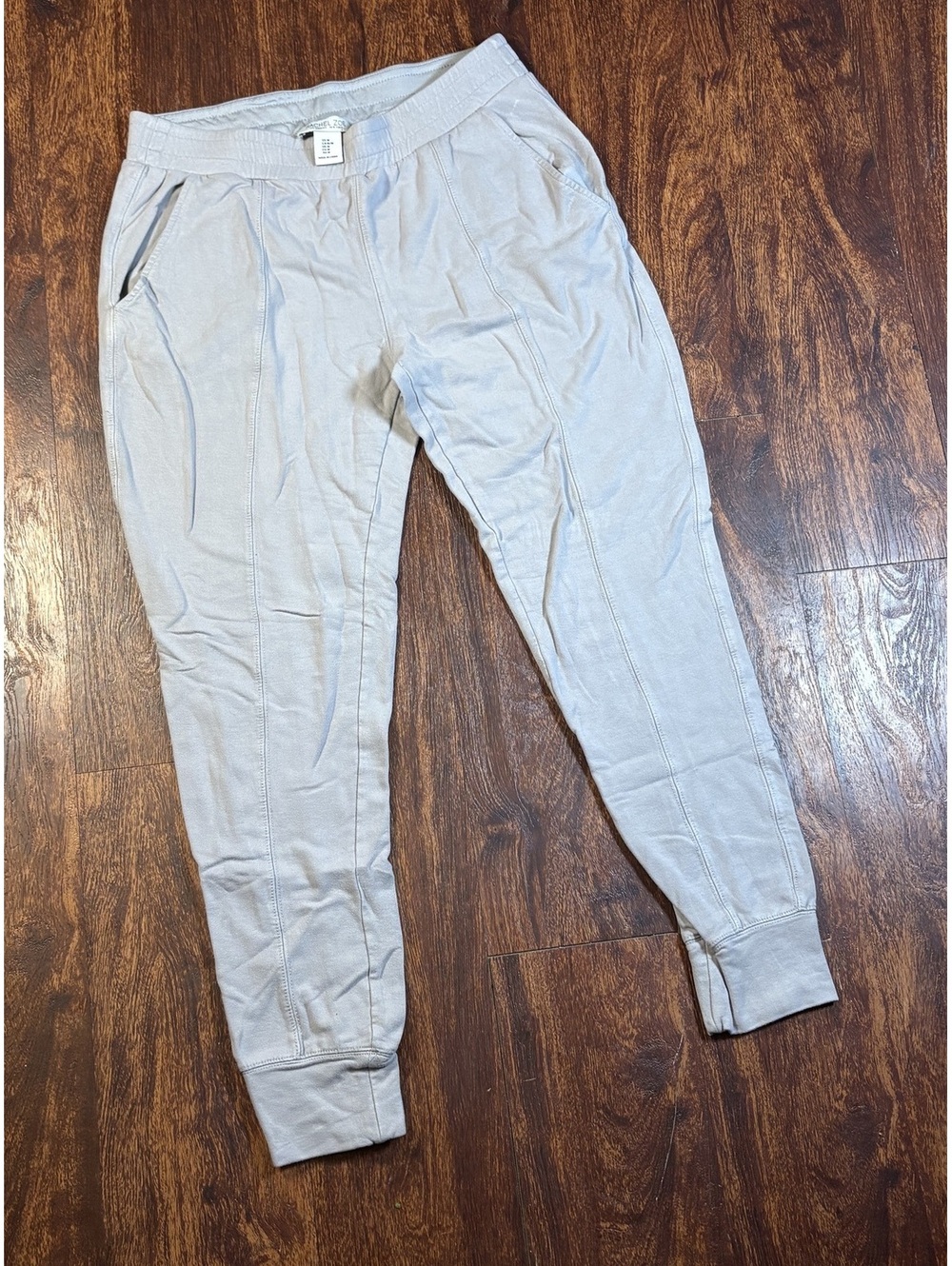 Rachel Zoe Beige Jogger Pants Women’s Medium Pull On Lounge Athleisure